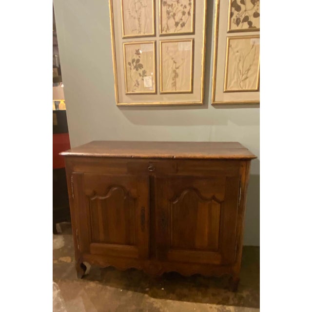18th Century French Walnut Buffet For Sale - Image 4 of 8