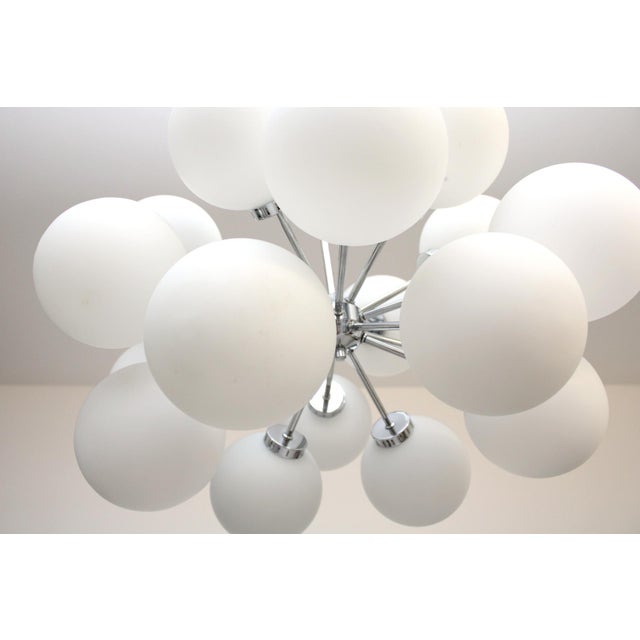 Sputnik Chandelier by Nikoll, 1960s For Sale - Image 4 of 11