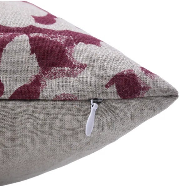 Handmade Block Print Pillow Cover 22x22 Inch-Sulit For Sale - Image 4 of 4