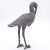 Metal Cast Iron Stork, Circa 1920 For Sale - Image 7 of 9