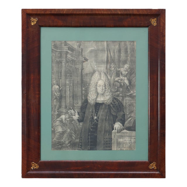 French Artist, Fridericus Guilielmus Ebner, 1880s, Engraving For Sale