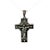 Not Yet Made - Made To Order Engraved Holy Jesus on Cross Charm Pendant in Solid Silver Gift for Him For Sale - Image 5 of 8