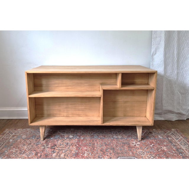 Dillingham Vintage Elm Room Divider by Merton Gershun for Dillingham, Attributed For Sale - Image 4 of 13