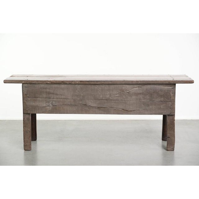 Antique English-Style Sideboard in Wood, 1800s For Sale - Image 5 of 17
