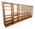 Large Modular Bookcase with Pine Shelves, 1970s, Set of 6 For Sale