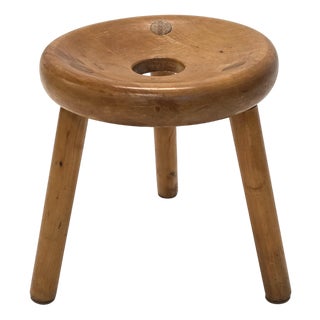 Vintage Sauna Stool by Bertel Gardberg, 1950s For Sale