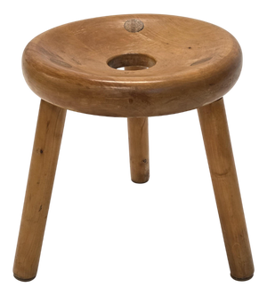 Vintage Sauna Stool by Bertel Gardberg, 1950s