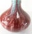 Late 19th Century 19th Century Belgian French Style Red Flambe Decorative Vase by Boch Freres For Sale - Image 5 of 10