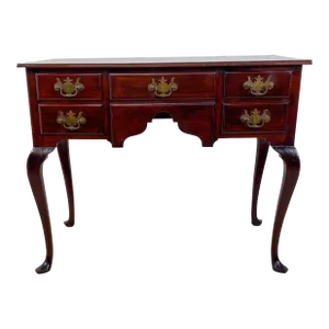 Mahogany Lowboy, England, 19th Century