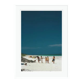 Harbour Isle Beach 1973 by Slim Aarons White Framed C-Print For Sale