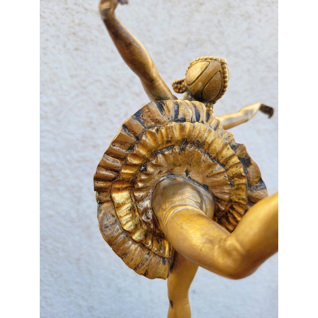 H Fournier, Ballerina Dancer, 1920s, Bronze For Sale - Image 14 of 18