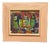 Louis Zelig, Faces, 1950s, Oil Painting on Panel, Framed For Sale