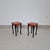 Wood Vintage Decorative Plant Stands with Cabriole Legs, 1960s, Set of 2 For Sale - Image 7 of 10