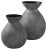 Pot Vases by Imperfettolab, Set of 2 For Sale