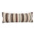 Turkish Hemp Pillow Cushion Natural Beige Black Cushion Cover 14x40 For Sale