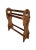 Tan Mid-Century Solid Pine Quilt and Blanket Rack For Sale - Image 8 of 8
