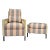 Thomas Pheasant for McGuire Organic Modern Club Chair & Ottoman For Sale