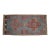 1970s Vintage Hand Knotted Small Rug Enrtway Mat, Kitchen Bathroom Decor 2x4 Ft Approx For Sale