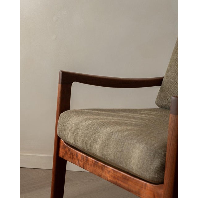 Vintage Danish Modern Senator Armchairs in Teak by Ole Wanscher for Cado, 1960s, Set of 2 For Sale - Image 11 of 18