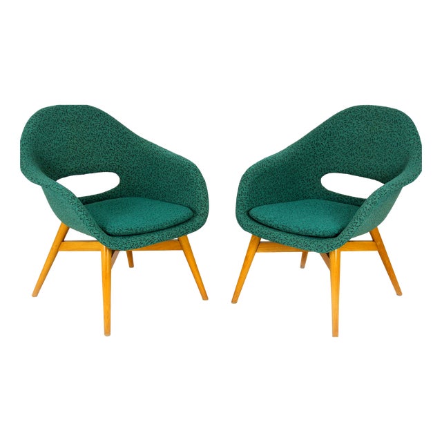 Armchairs by Miroslav Navratil for Tatra Nábytok, 1960s, Set of 2 For Sale