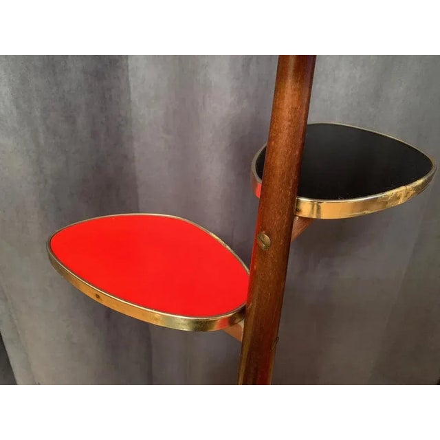 Blue Large Flower Stand, 1960s For Sale - Image 8 of 13