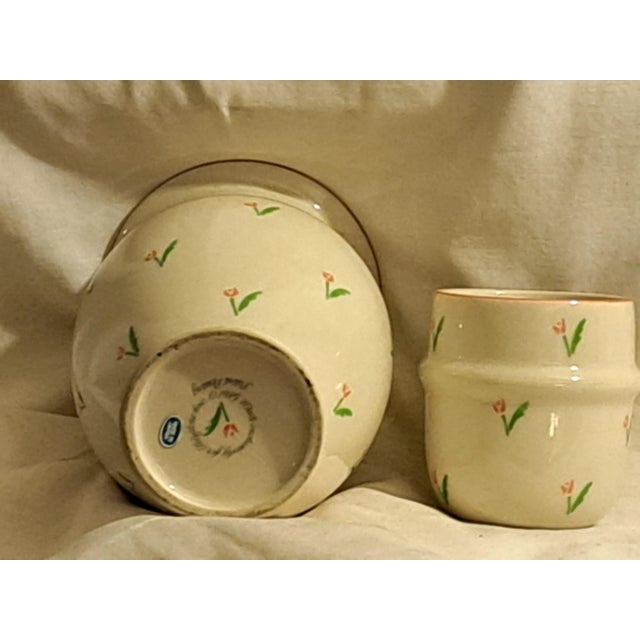 Mid-Century Bedside Water Decanter/ Cup For Sale - Image 10 of 11