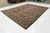 Transitional Mahal Wool Area Rug - Transitional Geometric Floral Design - Earth Tone Decor For Sale - Image 3 of 10