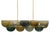 Green Elongated Murano Glass Hanging Lamp For Sale - Image 8 of 12