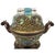 Early 20th Century Chinese Cloisonne Enameled Tripod Censor/Incense Burner For Sale - Image 11 of 12
