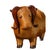 Chinese Vintage Chinese Wicker Water Buffalo For Sale - Image 3 of 6
