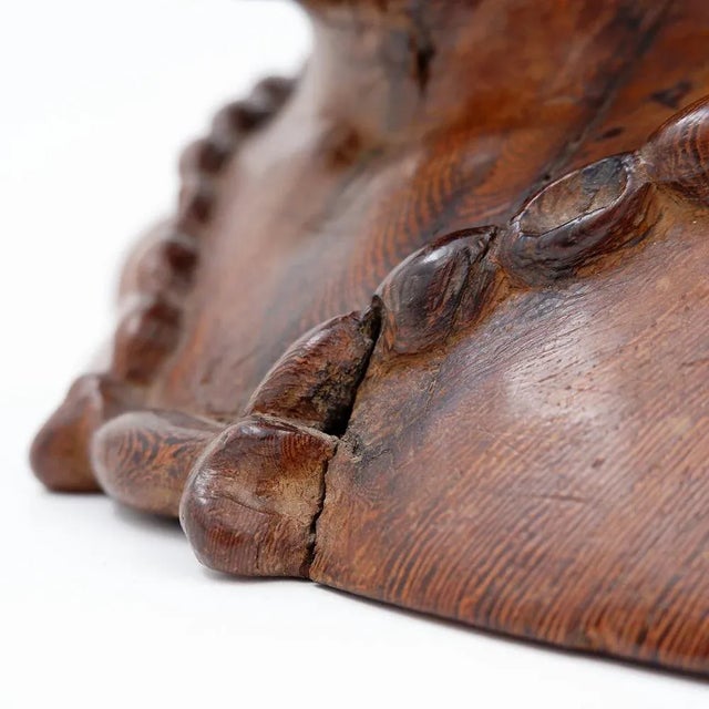 Bust of Joseph Bansimba Carved in Wenge, 20th Century For Sale - Image 11 of 16