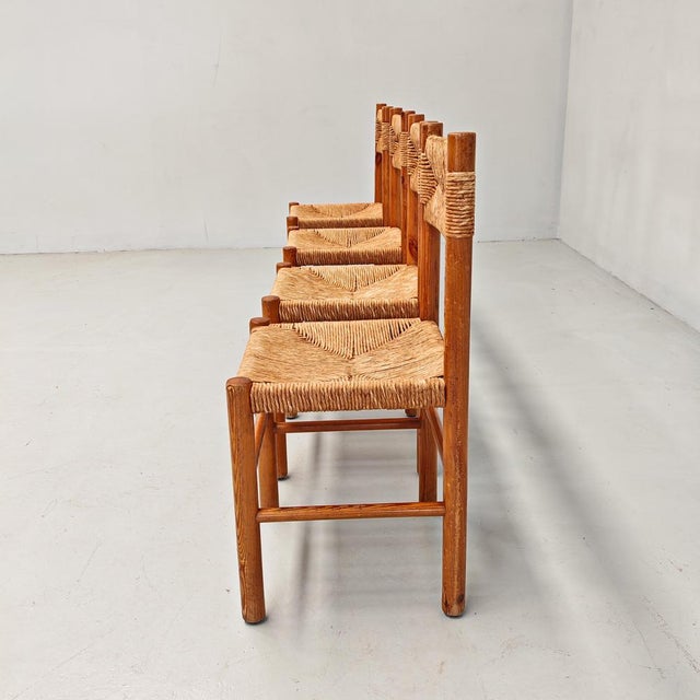 Chairs in Fir Wood and Rope by Raffaello Biagetti from Atelier Biagetti, 1970s , Set of 4 For Sale - Image 6 of 18