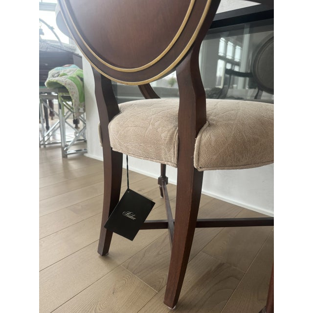 Traditional Baker Furniture Accent Chairs - Set of 2 For Sale - Image 3 of 6