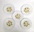 Bernardaud Set of 5 Limoges Porcelain Strawberry Plates For Sale - Image 4 of 4