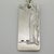 Vintage Italian Handmade Genuine Silver Italian Futurism Sport Tennis Keyring For Sale - Image 4 of 11