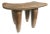 Lg African Senufo Stool / Table I Coast 14.5" H by 24.5" W For Sale