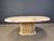 Stone Vintage Oval Marble Dining Table, 1970s For Sale - Image 7 of 10