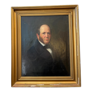 19th Century Portrait of Bald Man