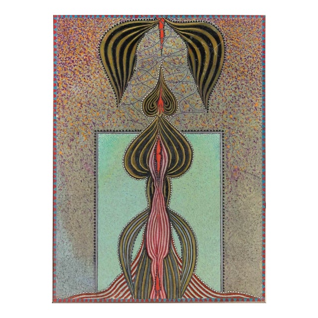 Mino Meno, Eros 2, Oil Painting, 1980s For Sale