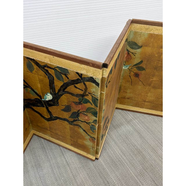 Japanese Byobu Persimmon Tree Screen For Sale - Image 9 of 12