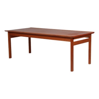 Vintage Coffee Table in Teak by Tove & Edvard Kindt-Larsen, 1960s For Sale