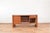 This teak desk was made in Denmark in the 1980s. The furniture is preserved in its original condition with traces of use...