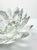 Godinger Shannon Crystal Godinger Large Faceted Crystal Lotus Pillar Candle Holder For Sale - Image 4 of 6