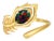 Peacock Feather Opal 14k Gold Ring Size 7.25 (All Sizes Available) For Sale