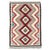 Authentic Navajo Rug Handwoven Wool Eye-Dazzler, Red & Grey Diamond Pattern For Sale - Image 18 of 18