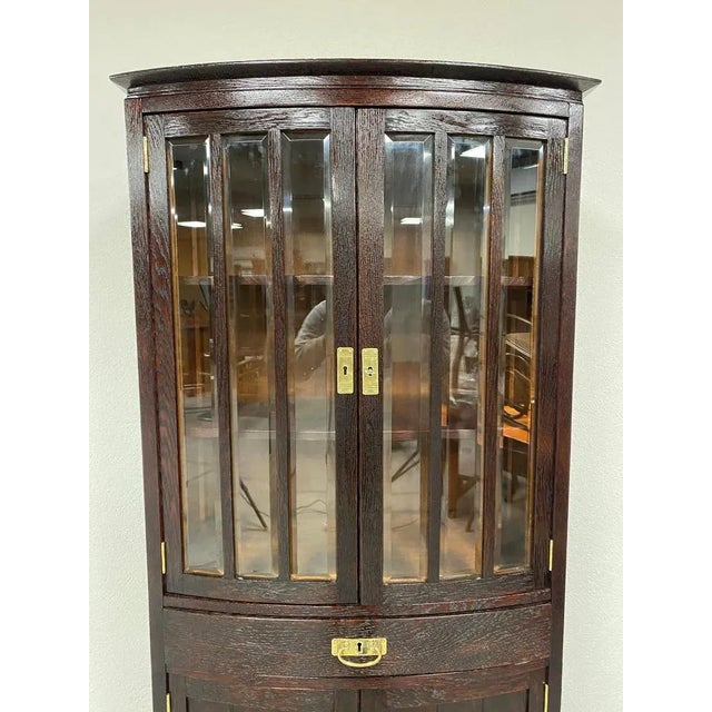 Antique Secession Bookcase, 1890s For Sale - Image 3 of 14