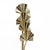 Tommaso Barbi Italian Brass Gingko Floor Lamp in the style of Tommaso Barbi, 2000 For Sale - Image 4 of 11