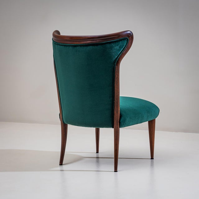 Pair of Lounge Chairs, Italy, 1950s For Sale - Image 9 of 18
