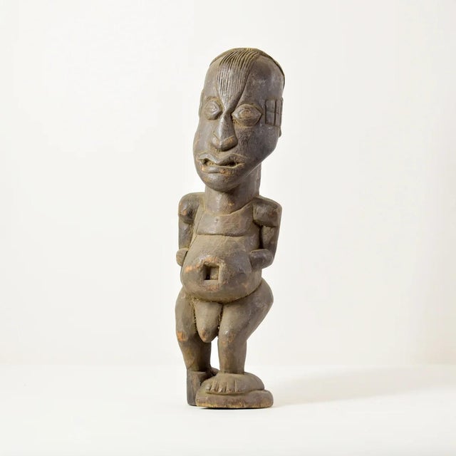 African Early 20th Century Moba Standing Wood Figure Togo For Sale - Image 3 of 12
