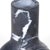 Jasper Marble Vase Large, Black For Sale - Image 4 of 5